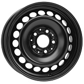 картинка ALCAR STAHLRAD (KFZ) 8245 6x15/5x112 ET44 D66,5 Black от Свежаяшина.рф