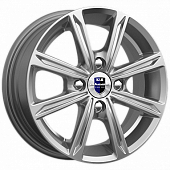 картинка K&K Флэш (КС710) 5x13/4x98 ET35 D58,5 Дарк платинум от Свежаяшина.рф