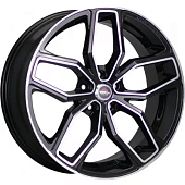 картинка YOKATTA MODEL-42 9.5x20/5x114.3 ET50 D66.1 BKF от Свежаяшина.рф