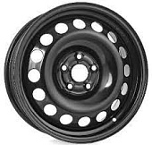 картинка ALCAR STAHLRAD (KFZ) 8595 6x16/5x112 ET46 D66,5 Black от Свежаяшина.рф