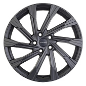 картинка Khomen Wheels KHW1901 (Changan Uni-k) 7,5x19/5x114,3 ET35 D60,1 Black matt от Свежаяшина.рф