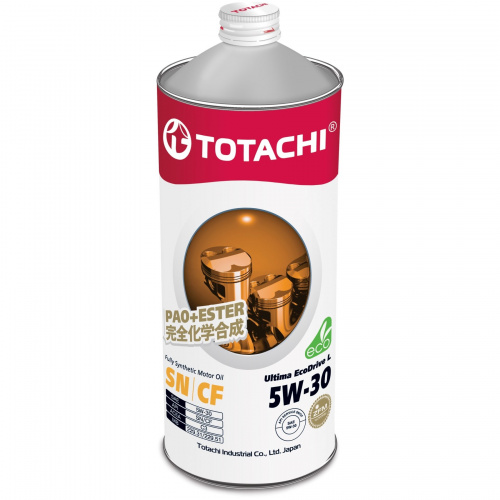 картинка М/масло синтетика TOTACHI Ultima EcoDrive L SN/CF 5W-30 1л от Свежаяшина.рф