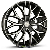 картинка Borbet DY 8x18/5x112 ET48 D72,5 Dark Grey Polished Matt от Свежаяшина.рф