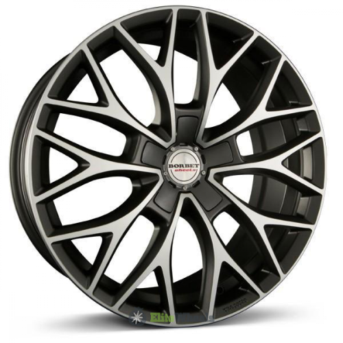 Borbet DY 8x18/5x112 ET48 D72,5 Dark Grey Polished Matt