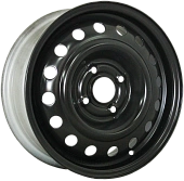 картинка ALCAR STAHLRAD (KFZ) 8667 6.5x16/5x112 ET46 D57,1 Black от Свежаяшина.рф