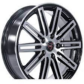 картинка NZ R-01 7x17/4x98 ET35 D58.6 BKF от Свежаяшина.рф