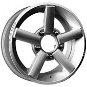 картинка K&K Титан-Тех (КС536) 6,5x15/5x139,7 ET40 D101 Сильвер от Свежаяшина.рф