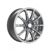 картинка Khomen Wheels KHW1707 (Lada Granta) 6,5x17/4x98 ET38 D58,6 Gray-FP от Свежаяшина.рф