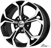 картинка iFree Эрнесто 6,5x15/5x108 ET43 D67,1 Блэк Джек от Свежаяшина.рф