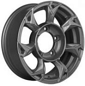 картинка Khomen Wheels KHW1505 (Jimny) 5,5x15/5x139,7 ET5 D108,1 Black от Свежаяшина.рф