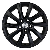 картинка Khomen Wheels KHW1507 (Aveo) 6x15/5x105 ET39 D56,6 Black matt от Свежаяшина.рф