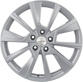 картинка Khomen Wheels KHW1802 (Kodiaq/Tiguan) 7x18/5x112 ET43 D57,1 F-Silver-FP от Свежаяшина.рф