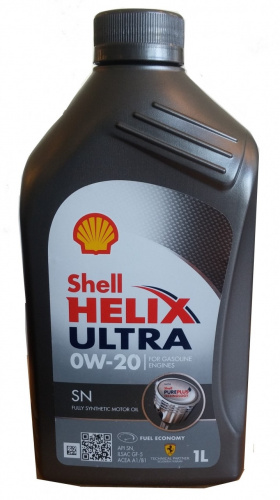 М/масло синтетика Shell Helix Ultra SN 0W-20 1L