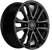 картинка Khomen Wheels KHW1805 (Fortuner/Hilux) 7,5x18/6x139,7 ET30 D106,1 Black от Свежаяшина.рф