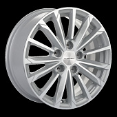 картинка Khomen Wheels KHW1611 (Octavia A7) 6,5x16/5x112 ET46 D57,1 F-Silver от Свежаяшина.рф