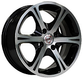 картинка NZ SH261 6x14/4x98 ET38 D58.6 BKF от Свежаяшина.рф