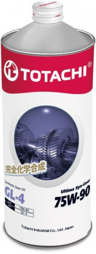 картинка Т/масло синтетика TOTACHI Ultima Syn-Gear 75W-90 GL-4 1л от Свежаяшина.рф