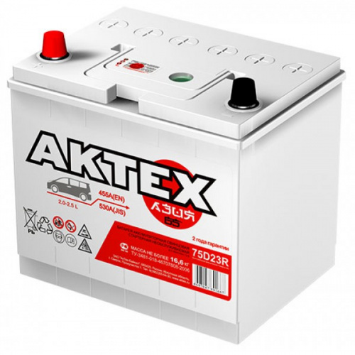 картинка Аккумулятор автомобильный АКТЕХ ATА 65A3-R от Свежаяшина.рф