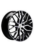Khomen Wheels KHW2005 (Toyota/Lexus) 8,5x20/5x114,3 ET35 D60,1 Black-FP