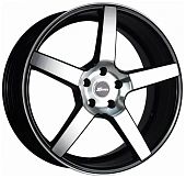 картинка X-RACE AF-07 9.5x20/5x120 ET40 D74.1 BKF от Свежаяшина.рф